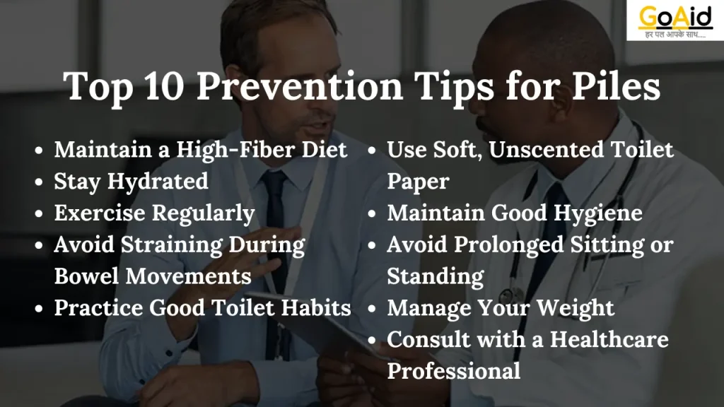 Top 10 Prevention Tips for Piles