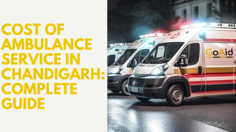 Cost of ambulance service in Chandigarh