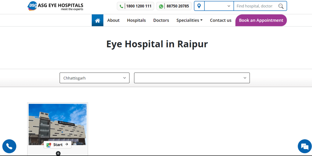 Government Eye Hospital Raipur