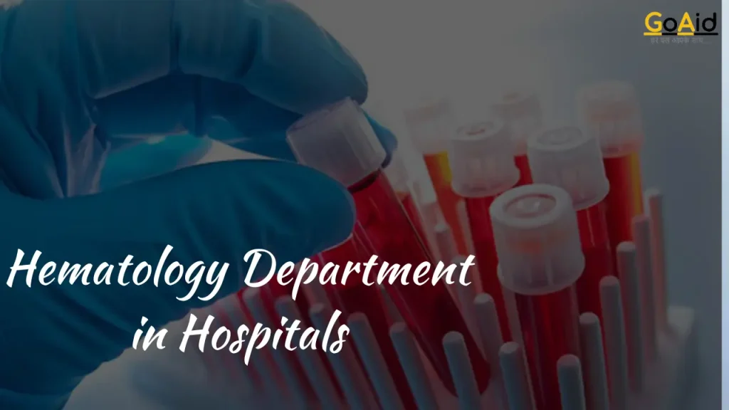 Hematology Department in Hospitals