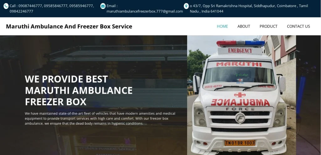 Top 10 Ambulance Service in Bangalore