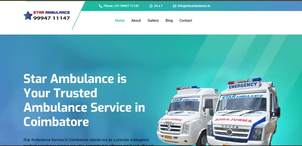 Top 10 Ambulance Service in Bangalore