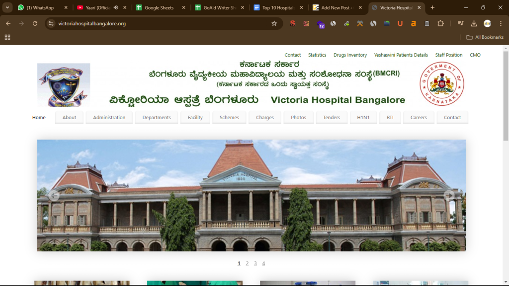 Top 10 Government & Private Hospitals in Bangalore