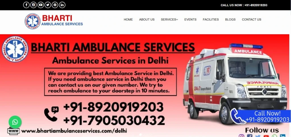 Bharti Ambulance Services