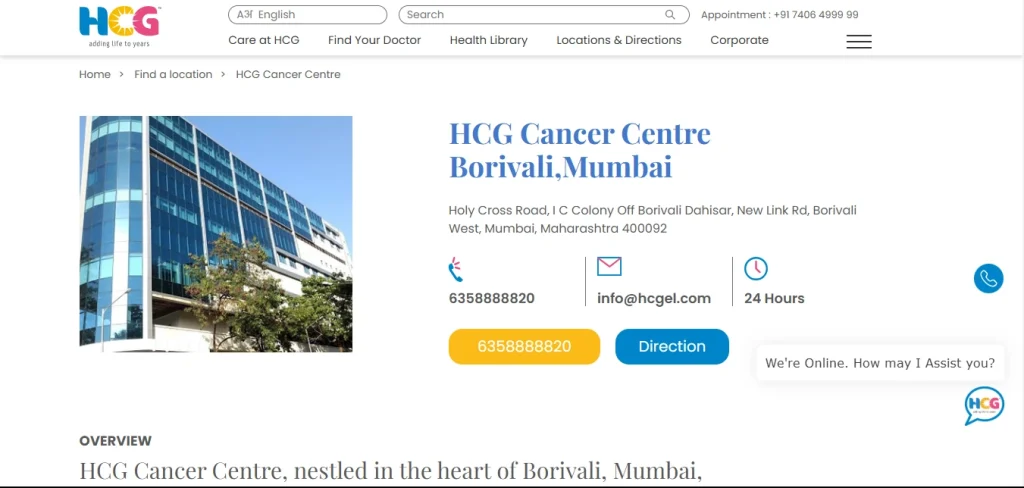 HCG Cancer Centre