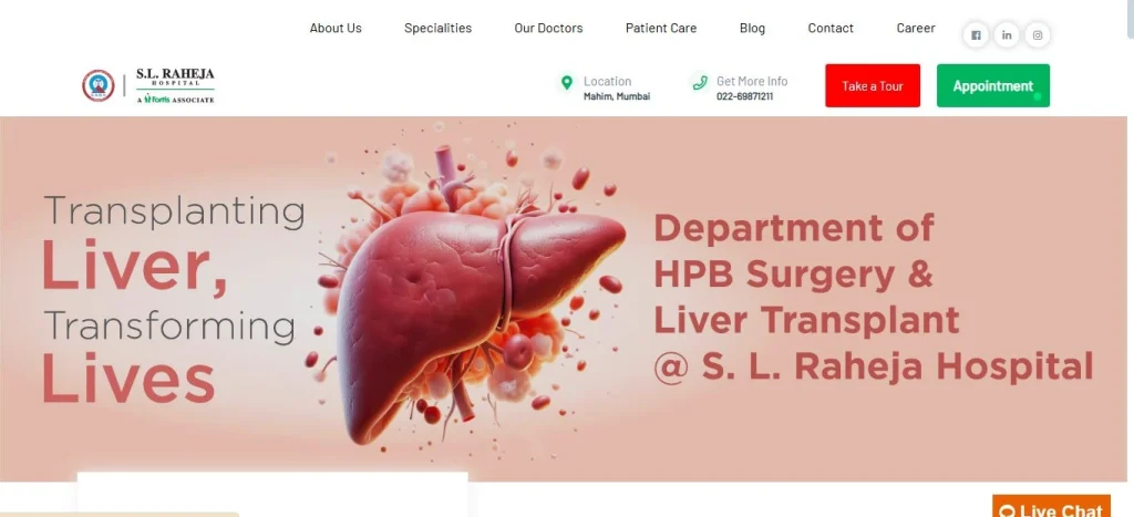 Fortis S L Raheja Hospital