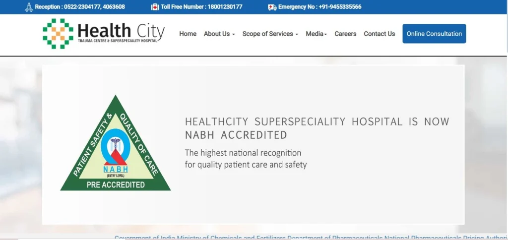 HealthCity Trauma Centre & Superspeciality Hospital