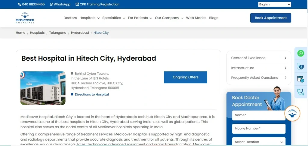 Medicover Hospital Hyderabad