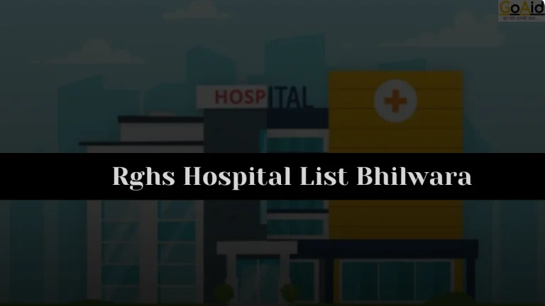 Rghs Hospital List Bhilwara