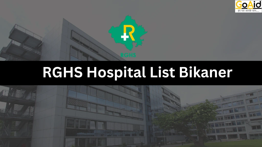 Rghs Hospital List Bikaner