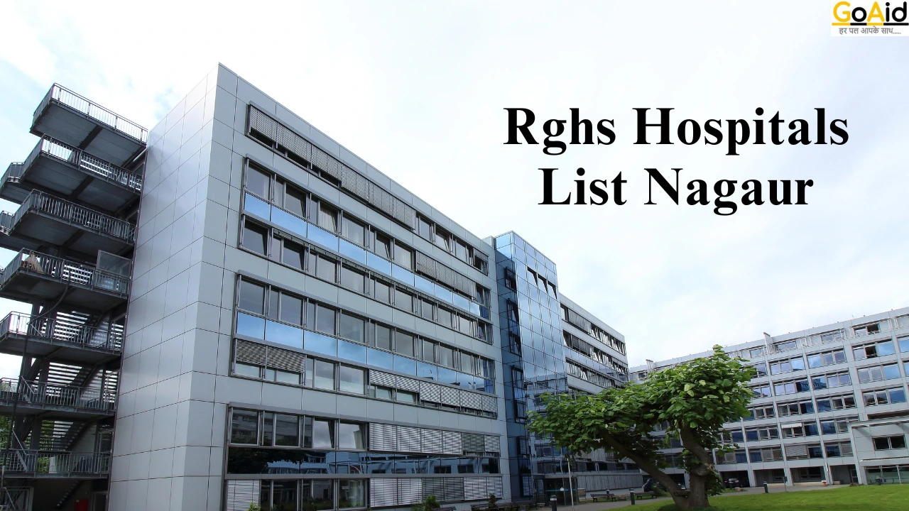 Rghs Hospital List Nagaur