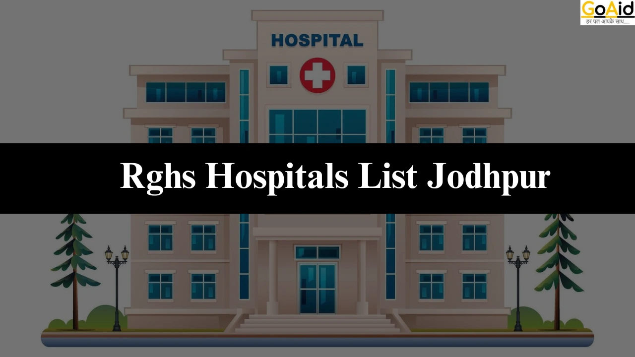 Rghs Hospitals List Jodhpur