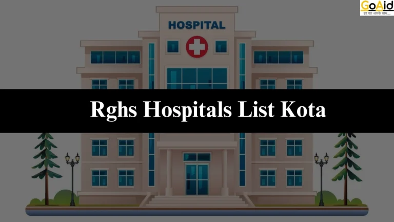 Rghs Hospitals List Kota